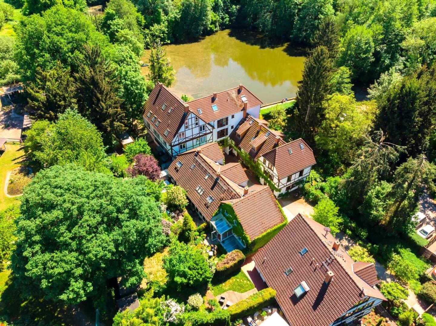 Einliegerwohnung In Einer Muehle Vor Den Toren Frankfurts, Ideal Fuer Messegaeste Oder Stop Over Драйайх Экстерьер фото