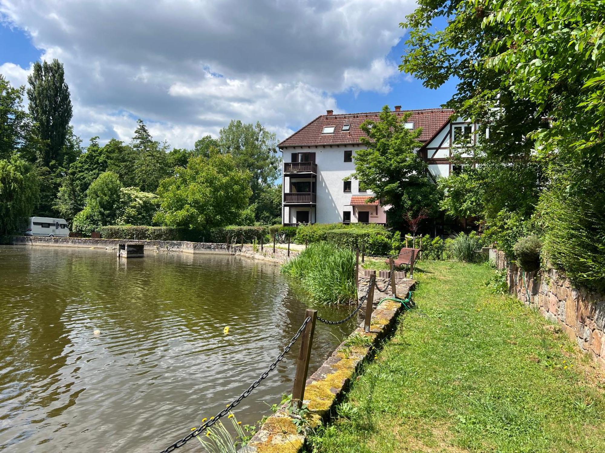 Einliegerwohnung In Einer Muehle Vor Den Toren Frankfurts, Ideal Fuer Messegaeste Oder Stop Over Драйайх Экстерьер фото